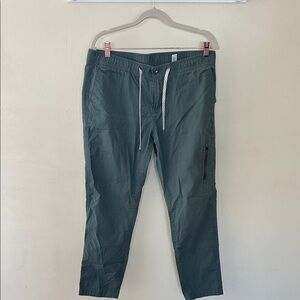 Vuori Men's Dark Green Drawstring Chinos